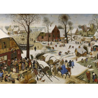 GRAFIKA Puzzle Vlámská přísloví a Sčítání lidu v Betlémě 2x500 dílků