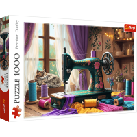 TREFL Puzzle Moje šicí dílna 1000 dílků