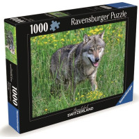 RAVENSBURGER Puzzle Nebojácný vlk 1000 dílků