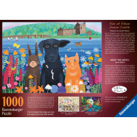 RAVENSBURGER Puzzle Zvířecí kamarádi 1000 dílků