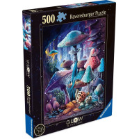 RAVENSBURGER Svítící puzzle Magické houby 500 dílků