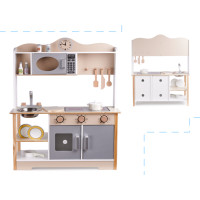 LULILO Dětská dřevěná kuchyňka MDF KUKETO + příslušenství