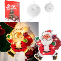 Závěsné LED svítidlo - Santa s dárky