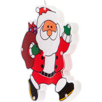 Závěsné LED svítidlo - Santa s dárky