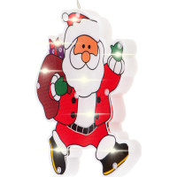 Závěsné LED svítidlo - Santa s dárky