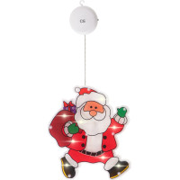 Závěsné LED svítidlo - Santa s dárky