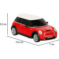 RC auto 1:24 MINI COOPER S - červené