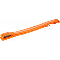 LED svítící vodítko pro psy 2,5x120 cm - oranžové