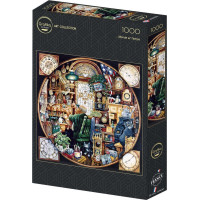 GRAFIKA Čtvercové puzzle ...Dost světa a času 1000 dílků