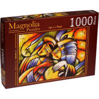 MAGNOLIA Puzzle Abstraktní tvář 1000 dílků