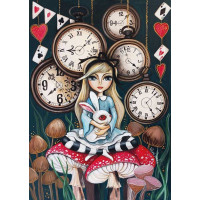 MAGNOLIA Puzzle Alenka a čas 1000 dílků