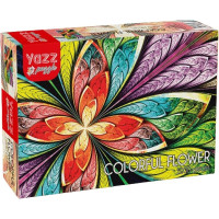 YAZZ Puzzle Barevná květina 1000 dílků