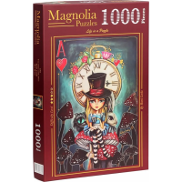 MAGNOLIA Puzzle Čaj s Alenkou 1000 dílků