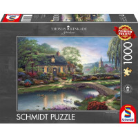 SCHMIDT Puzzle Chalupa Stoney Creek 1000 dílků