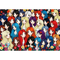 ALIPSON Puzzle Dámy z tajné zahrady 1000 dílků