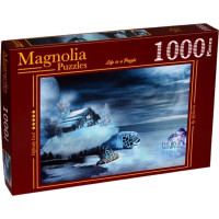 MAGNOLIA Puzzle Dům a želva 1000 dílků