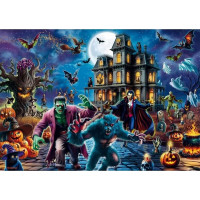 SCHMIDT Puzzle Halloweenská noc 1000 dílků