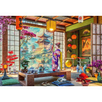 BLUEBIRD Puzzle Japonská čajová místnost 1000 dílků