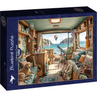 BLUEBIRD Puzzle Kempování u pobřeží 1000 dílků