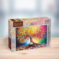 MAGNOLIA Puzzle Knižní strom 1000 dílků