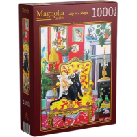 MAGNOLIA Puzzle Kočičí tlapky 1000 dílků