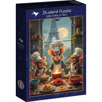 BLUEBIRD Puzzle Malí kuchaři z Paříže 1000 dílků