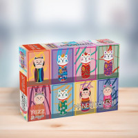 YAZZ Puzzle Maneki Kokeshi 1000 dílků