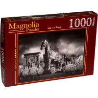 MAGNOLIA Puzzle Pád Tróje 1000 dílků