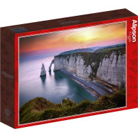 ALIPSON Puzzle Pohled na Étretat 1000 dílků