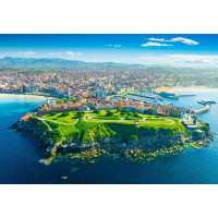 BLUEBIRD Puzzle Pohled na Gijón, Španělsko 1000 dílků