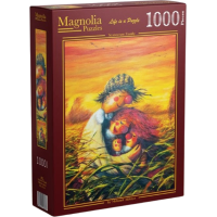 MAGNOLIA Puzzle Rodina strašáků 1000 dílků