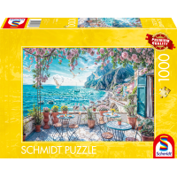 SCHMIDT Puzzle Terasa s výhledem na moře 1000 dílků