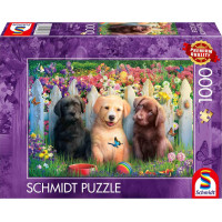 SCHMIDT Puzzle Roztomilá štěňátka 1000 dílků