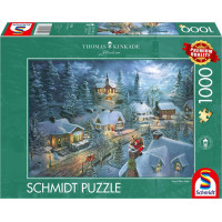 SCHMIDT Puzzle Santova Tichá noc 1000 dílků