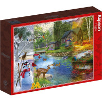 ALIPSON Puzzle Sezónní přechody 1000 dílků
