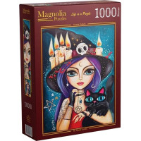 MAGNOLIA Puzzle Sladká čarodějnice 1000 dílků