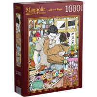 MAGNOLIA Puzzle Snídaně a láska 1000 dílků