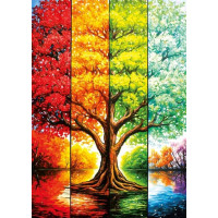 MAGNOLIA Puzzle Strom na podzim 1000 dílků