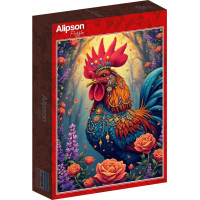 ALIPSON Puzzle Tajná kohoutí zahrada 1000 dílků