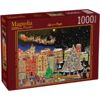 MAGNOLIA Puzzle Vánoční čas 1000 dílků