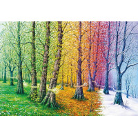 MAGNOLIA Puzzle Vlákna života 1000 dílků