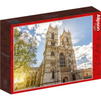 ALIPSON Puzzle Westminsterské opatství na jaře 1000 dílků