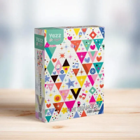 YAZZ Puzzle Zábavné trojúhelníky 1000 dílků