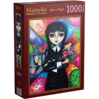 MAGNOLIA Puzzle Zvláštní dívka 1000 dílků