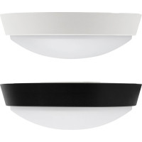 Solight LED venkovní osvětlení, nastavitelná teplota světla - 3CCT, 15/18/20W, 1800lm, 22cm, 2v1 - bílý a černý kryt