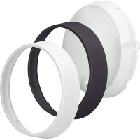Solight LED venkovní osvětlení se senzorem, 3 CCT, 15/18/20W, 1800lm, 22cm, 2v1 - bílý a černý kryt