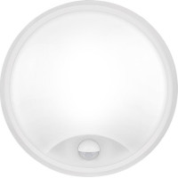 Solight LED venkovní osvětlení se senzorem, 3 CCT, 15/18/20W, 1800lm, 22cm, 2v1 - bílý a černý kryt