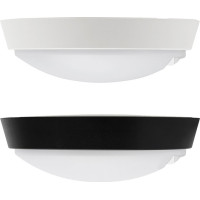 Solight LED venkovní osvětlení se senzorem, 3 CCT, 15/18/20W, 1800lm, 22cm, 2v1 - bílý a černý kryt
