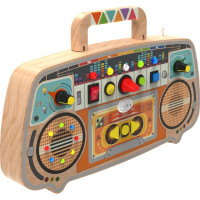 2Kids Toys Activity board Dřevěné FM rádio