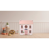 2Kids Toys Domeček s panenkami růžový